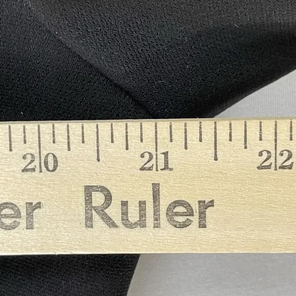 TAHARI ARTHUR S. LEVINE Long Skirt Business Suit Women’s 14 Black Vintage - Picture 12 of 16